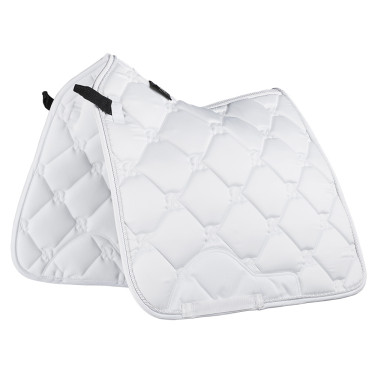 Dressuurzadeldek Bates Wit Dressuurzadeldek Bates Wit
