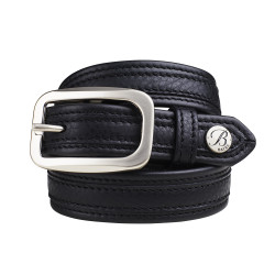 Leren riem Bates