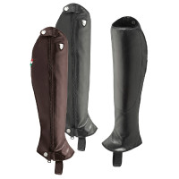 Mini-Chaps Tattini Leer Zwart Mini-Chaps Tattini Leer Zwart