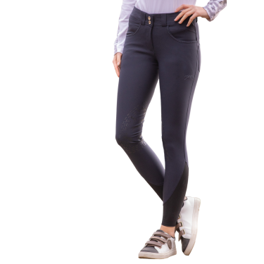 Pantalon Pénélope Fun Stone dames Marine Marineblauw