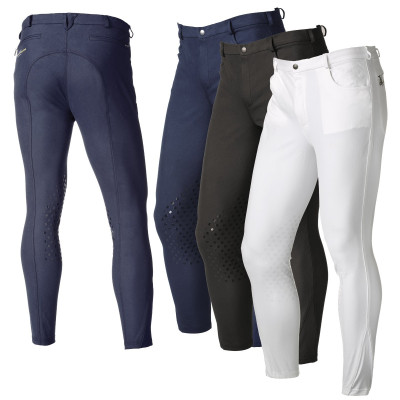 Broek Daslö Gold By Tattini Heren Zeus Wit