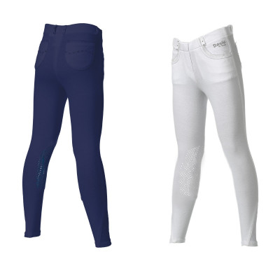 Pull-On Broek Strass Primula Daslö Meisje Wit