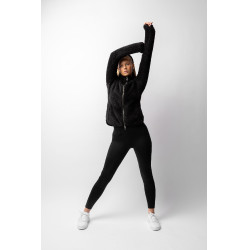 Teddy fleecejack Merida Horze dames Zwart Teddy fleecejack Merida Horze dames Zwart