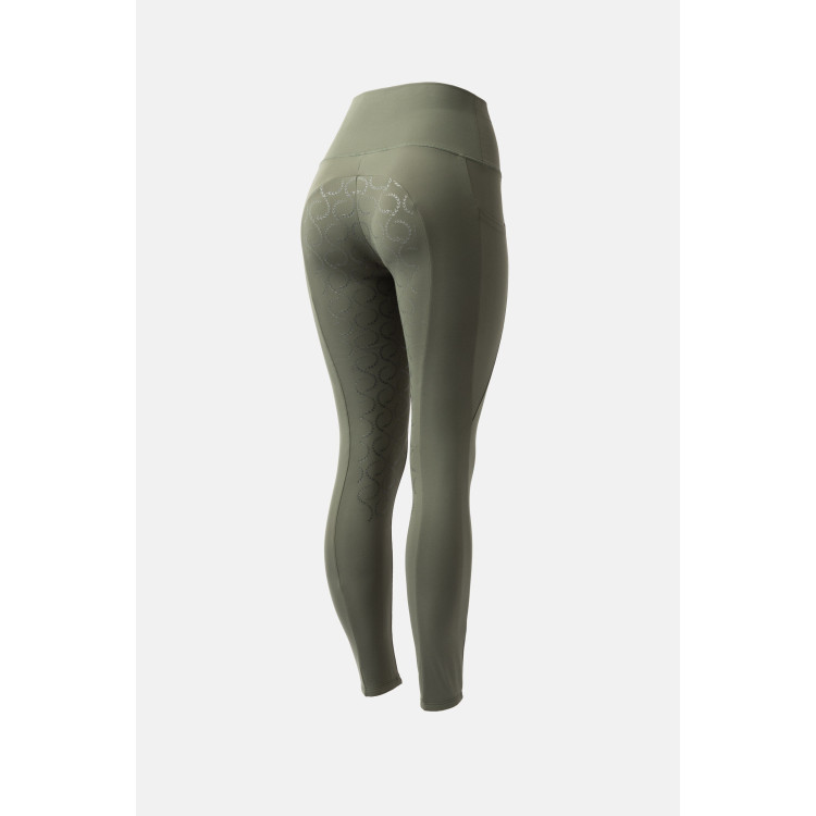 Hoogwaardige legging met volledige siliconen zitvlak Gillian Horze dames Hoogwaardige legging met volledige siliconen zitvlak Gillian Horze dames