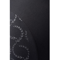 Hoogwaardige legging met volledige siliconen zitvlak Gillian Horze dames Zwart