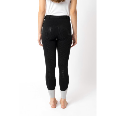 Rijbroek Horze Felicia met full grip zitvlak Zwart