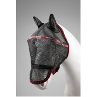 Vliegwerend masker Horze met bogen Windsor wijn