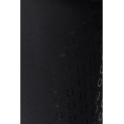 Scrunch rijlegging Horze Nessa full grip naadloos Zwart