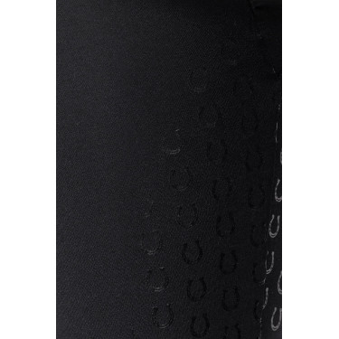 Scrunch rijlegging Horze Nessa full grip naadloos Zwart