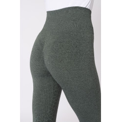 Scrunch rijlegging Horze Nessa full grip naadloos Opening Marineblauw