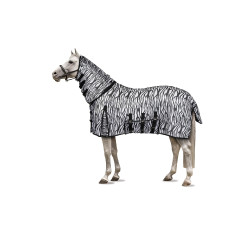 Vliegendeken Horze Defender met buikflap