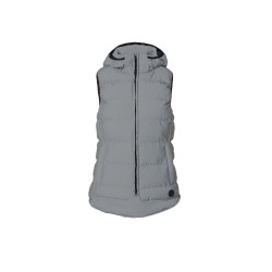 Gewatteerde mouwloze damesbodywarmer Horze reflecterend