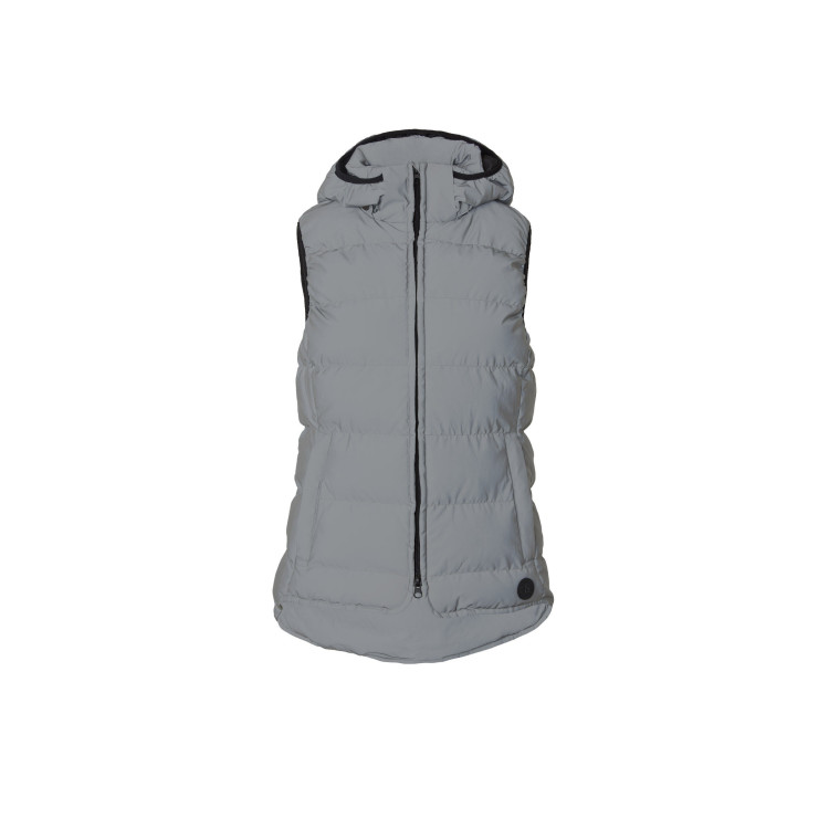 Gewatteerde mouwloze damesbodywarmer Horze reflecterend