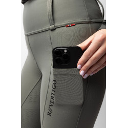 Rijbroek B Vertigo hybride compressie Chiara dames Warme basilicum Roze