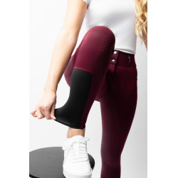Rijbroek Horze Evelyn full seat dames Port Royale Bordeaux
