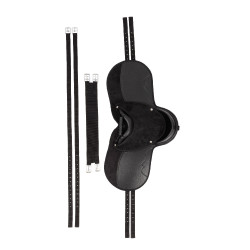 Horze Pony Zadel Zwart / grijs Horze Pony Zadel Zwart / grijs