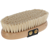 Weiche Bürste Brush&Co Ziegenhaar Kerbl Natuur Beige