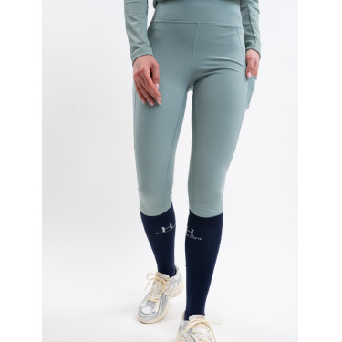 Harcour Louna Full Seat Legging Grijsgroen