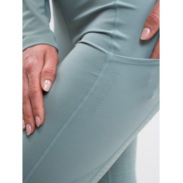Harcour Louna Full Seat Legging Grijsgroen