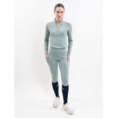 Harcour Louna Full Seat Legging Grijsgroen