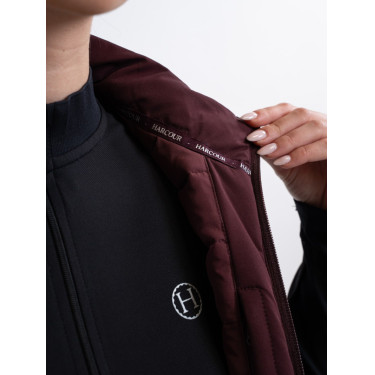 Mouwloos vest Harcour Balma Aubergine Bordeaux