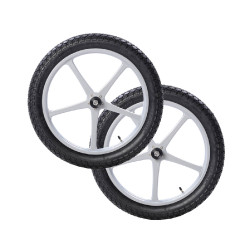 Wiel voor trainingskar 19"x 2,25 Zilver