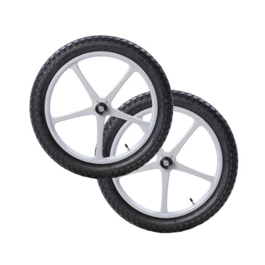 Wiel voor trainingskar 19"x 2,25 Zilver