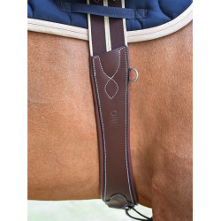 Elastische singel Safety Jump'In Collection One Hazelnoot Bruin