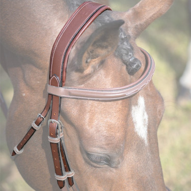 Hoofdkussen Jump'In Paris / Bruxelles Collectie One Hazelnoot Bruin