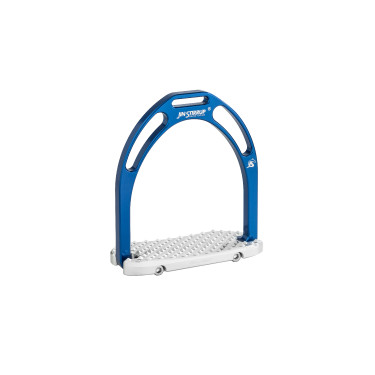 Beugels Anatomic Jin Stirrup aluminium Blauw aluminium