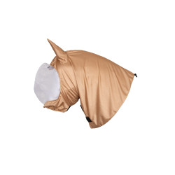 Horze combo masker en halsbeschermer tegen eczeem Lichtbruin Horze combo masker en halsbeschermer tegen eczeem Lichtbruin