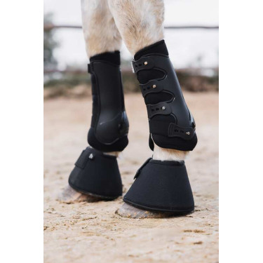 Horze 2-in-1 Combi Malmo beenbeschermers Zwart