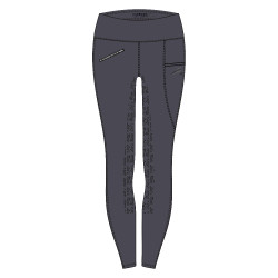 Rijlegging Easy Rider Dietse Performance FullGrip dames Magneet Grijs