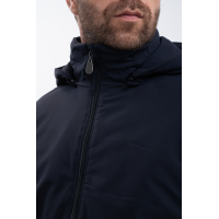 Lange parka Harcour Robertha heren Marine Marineblauw