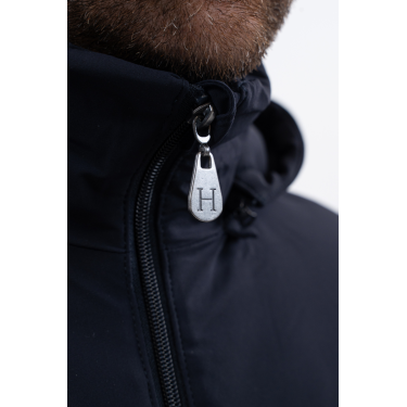 Lange parka Harcour Robertha heren Marine Marineblauw