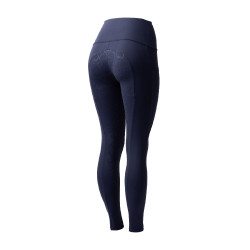 Hoogwaardige legging met volledige siliconen zitvlak Gillian Horze dames Opening Marineblauw Hoogwaardige legging met volledige siliconen zitvlak Gillian Horze dames Opening Marineblauw