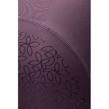 Paardrijlegging Horze Dea kind Zwart pruim Violet