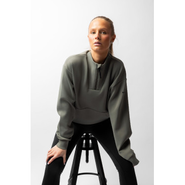 Sweatshirt B Vertigo Lilou dames Warme basilicum Roze