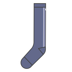 Equithème Classic sokken blauw-wit-rood