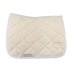 Technische stof dressuurdek met geborduurd logo White Line Equestro Beige Technische stof dressuurdek met geborduurd logo White Line Equestro Beige