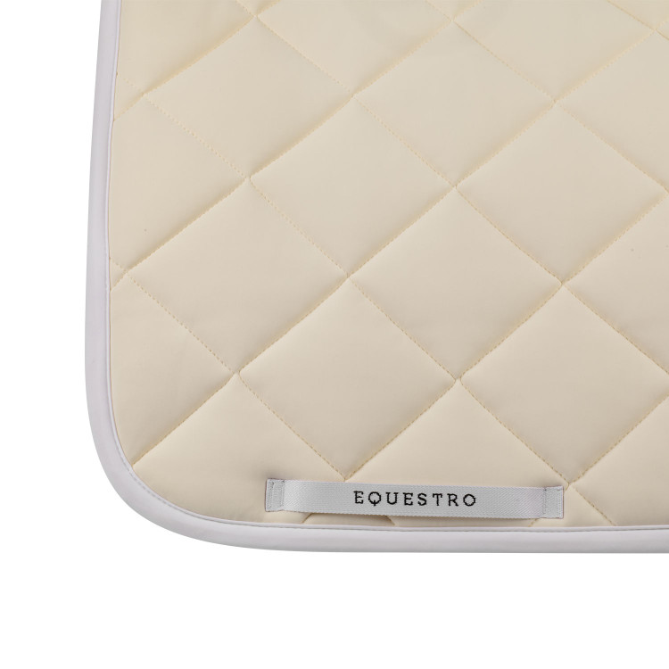 Technische stof dressuurdek met geborduurd logo White Line Equestro Technische stof dressuurdek met geborduurd logo White Line Equestro