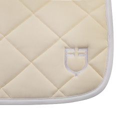 Technische stof dressuurdek met geborduurd logo White Line Equestro Beige Technische stof dressuurdek met geborduurd logo White Line Equestro Beige