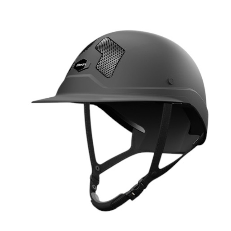 Flex-on Armet helm vizier Uniseks Donker Zwarte kinriem