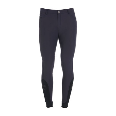 Strakke broek met volledige grip heren Aria Equestro Marineblazer Marineblauw