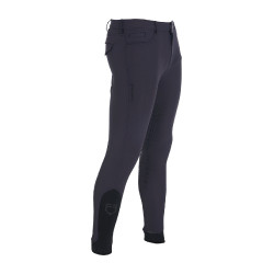 Strakke broek met volledige grip heren Aria Equestro Marineblazer Marineblauw