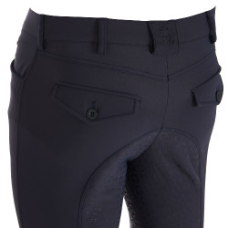 Strakke broek met volledige grip heren Aria Equestro Marineblazer Marineblauw