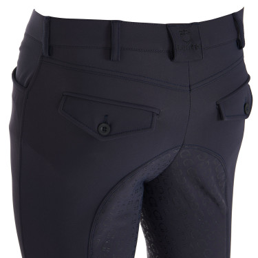 Strakke broek met volledige grip heren Aria Equestro Marineblazer Marineblauw