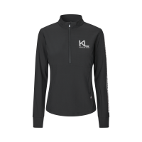 Kingsland KLNessa dames fleece-anorak Zwart Kingsland KLNessa dames fleece-anorak Zwart