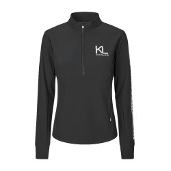 Kingsland KLNessa dames fleece-anorak Zwart Kingsland KLNessa dames fleece-anorak Zwart