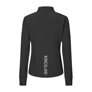Kingsland KLNessa dames fleece-anorak Zwart Kingsland KLNessa dames fleece-anorak Zwart